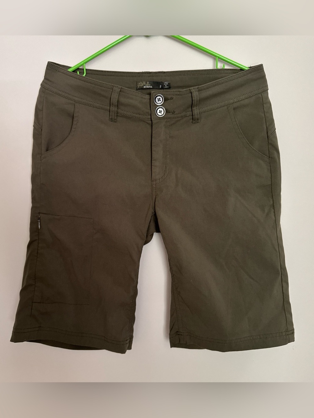PrAna Halle Women's 10” outdoor shorts size 8